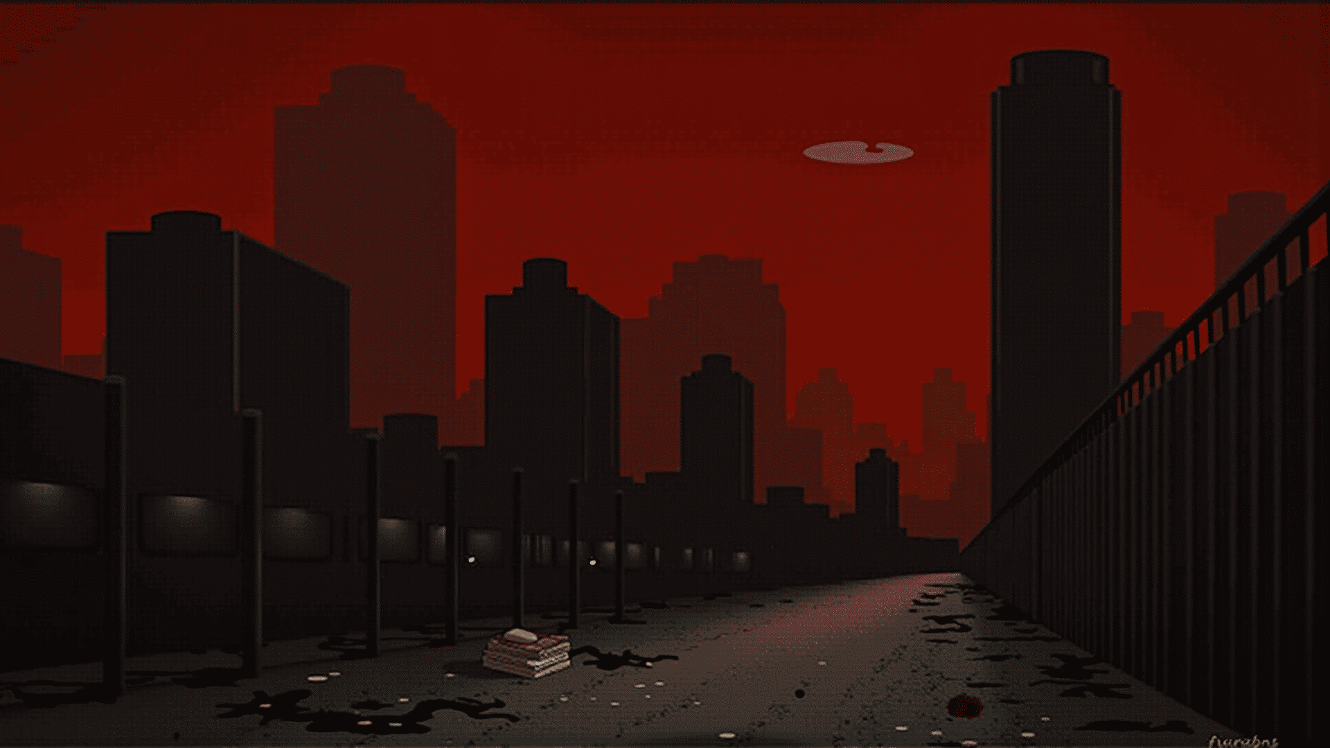 Dystopian themed artwork